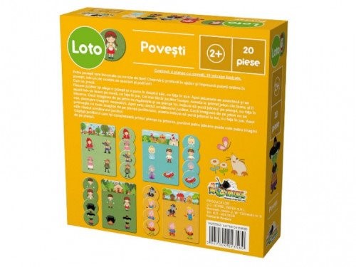 Joc educativ Loto Noriel Povesti 2018