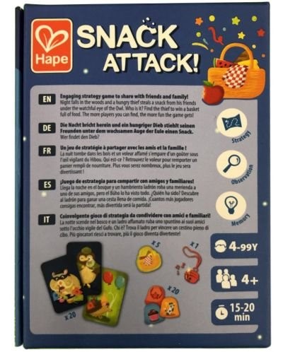 Joc de carti Hape Snack Attack