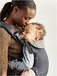 Анатомический мультифункциональный рюкзак-кенгуру BabyBjorn Harmony Anthracite, 3D Mesh