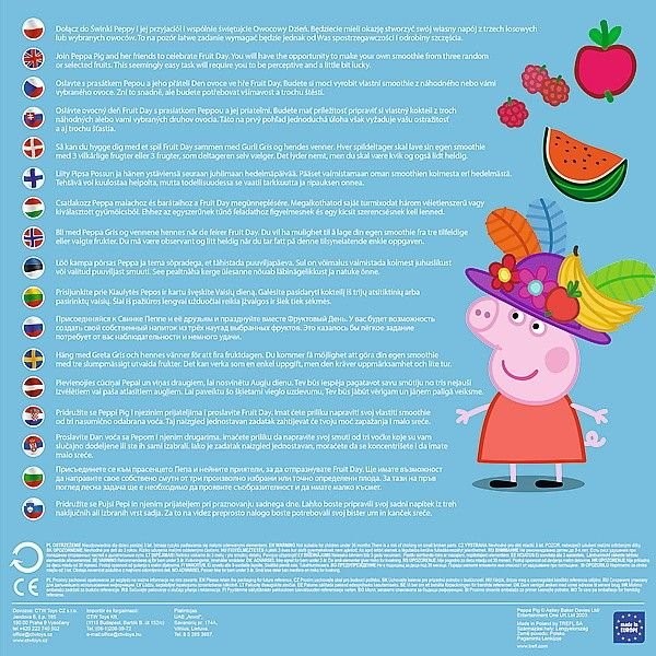 Joc de masa Trefl Fruit Day / Peppa Pig