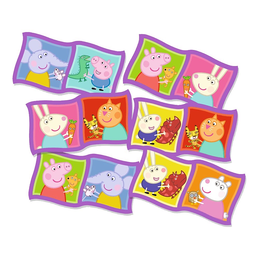 Joc de masa Trefl Domino Peppa Pig