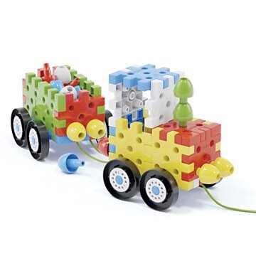 Joc de constructie Quercetti Vehicule Jumbo Peggy