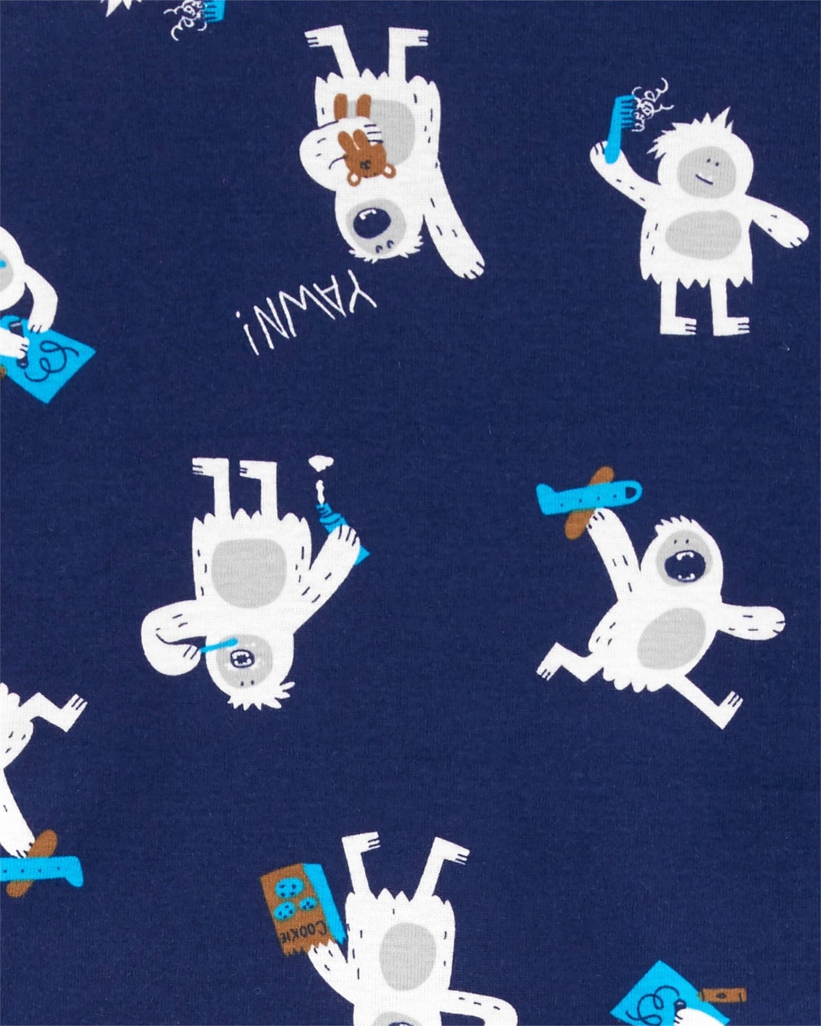 Carter's Set 2 pijamale Yeti