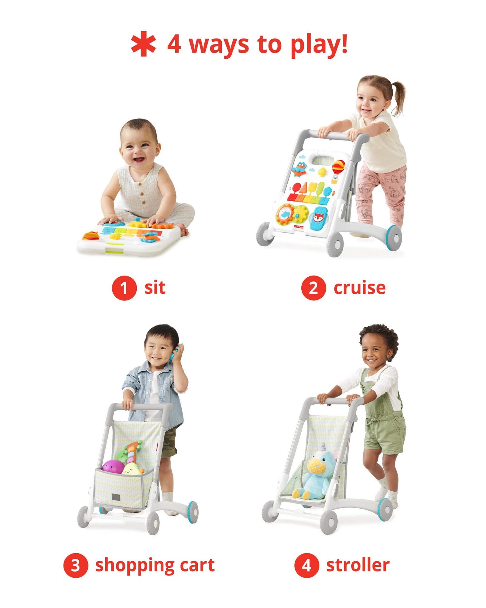 Игровой центр 4 в 1 Skip Hop Explore & More