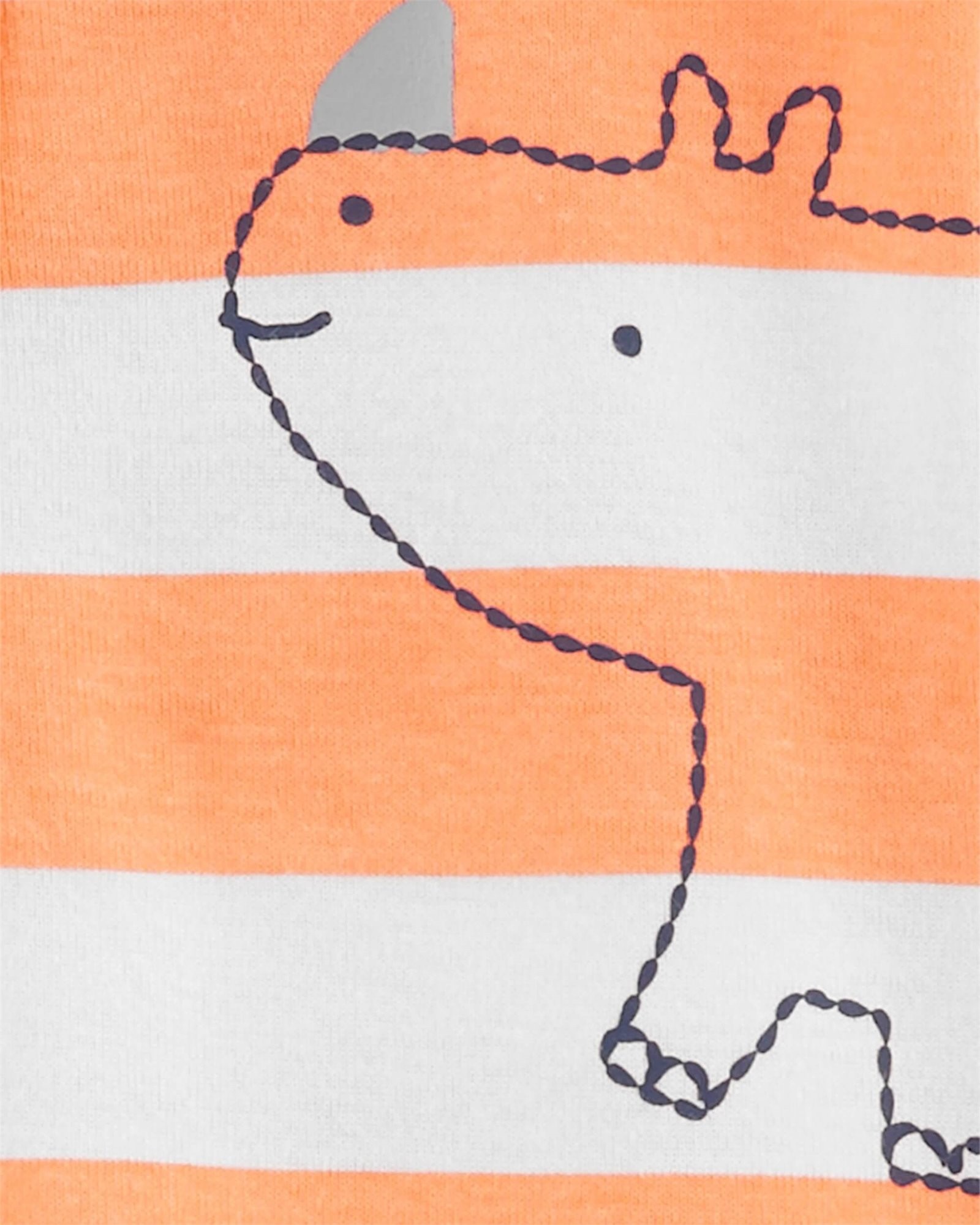 Carter's Pijama cu fermoar Rinocer