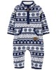 Carter's Salopeta fleece cu model grafic