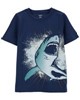 Carter's Tricou Rechin Albastru