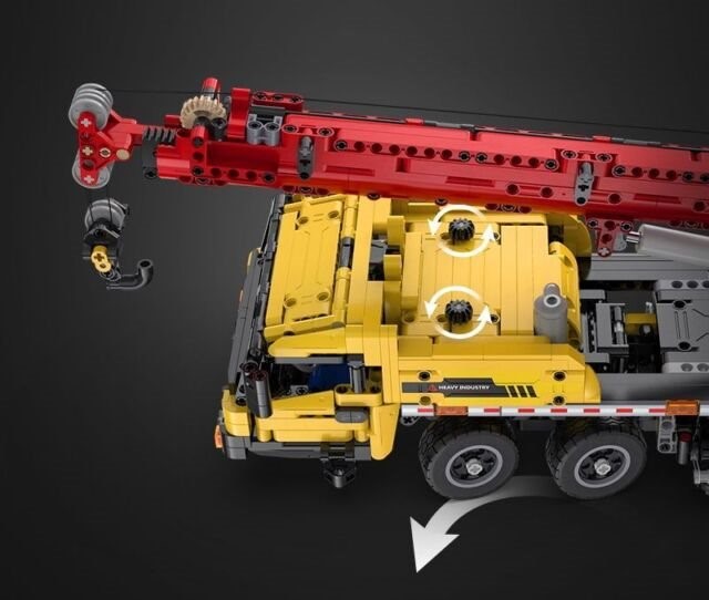 Конструктор CaDA Crane Truck, 1831 штук