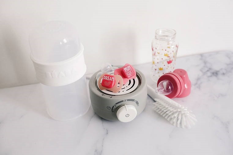 Подогреватель и стерилизатор Beaba Baby Milk Second, Серый