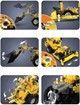 Конструктор CaDA Wheel Loader & Wheel Bulldozer, 693 штук