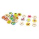 Joc educativ din lemn Viga Toys Memory, 32 buc.
