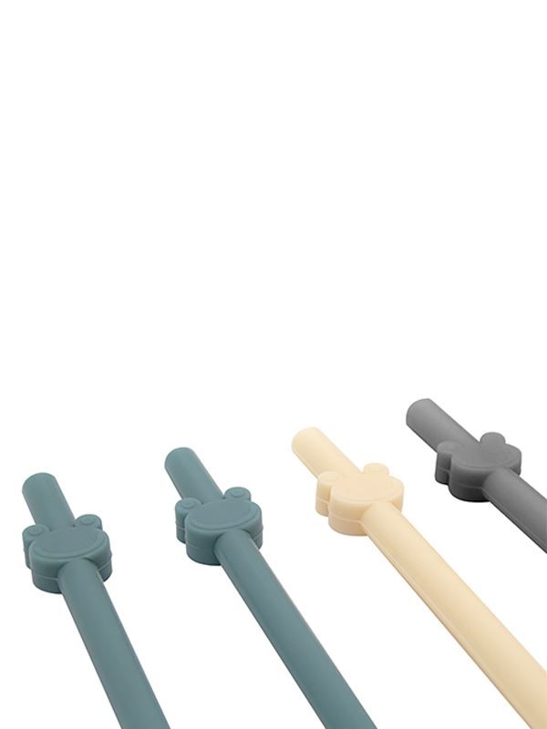 Set de 4 paie din silicon reutilizabile BabyJem