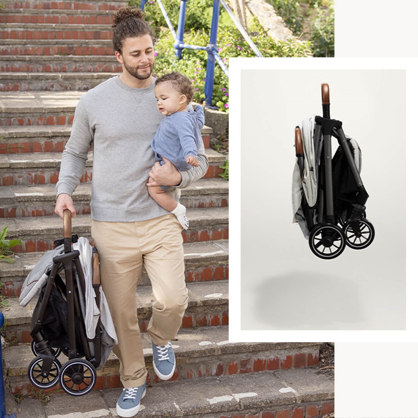 Carucior ultracompact Joie Parcel Signature Oyster