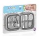 Set pentru ingrijire BabyJem Gri, 9 piese