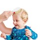 Set perie si pieptene BabyJem Natural Roz