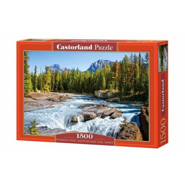 Пазл Касторланд Athabasca River, Jasper National Park, Canada, 1500 эл.