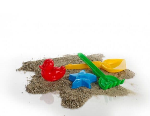 Set de forme din plastic pentru nisip Burak Toys