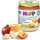 Piure HIPP Piersica si caise cu crema de branza (7+ luni), 160 g