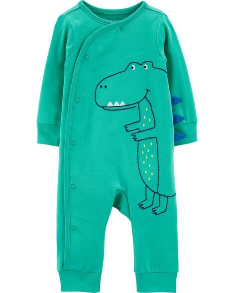 Carter's Pijama cu capse Dino