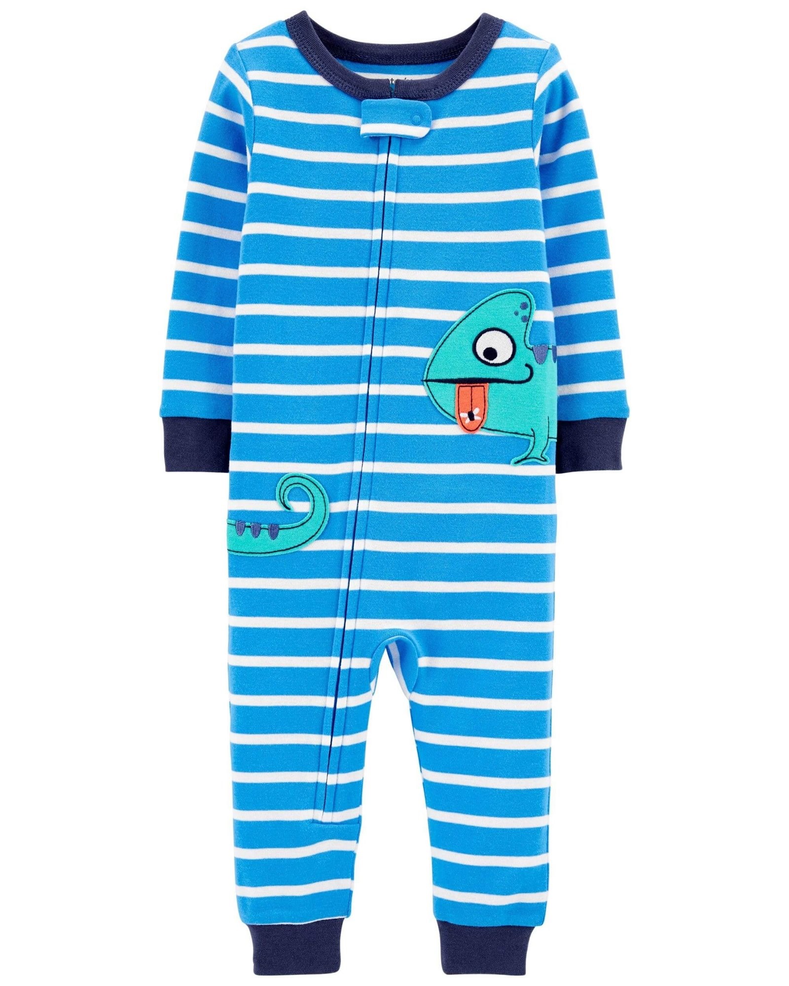 Carter's Pijama cu fermoar Iguana