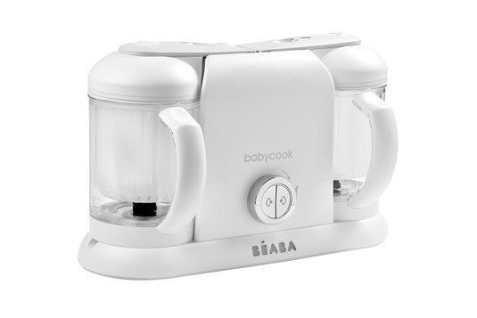 Robot de bucatarie Beaba Babycook Plus White Silver