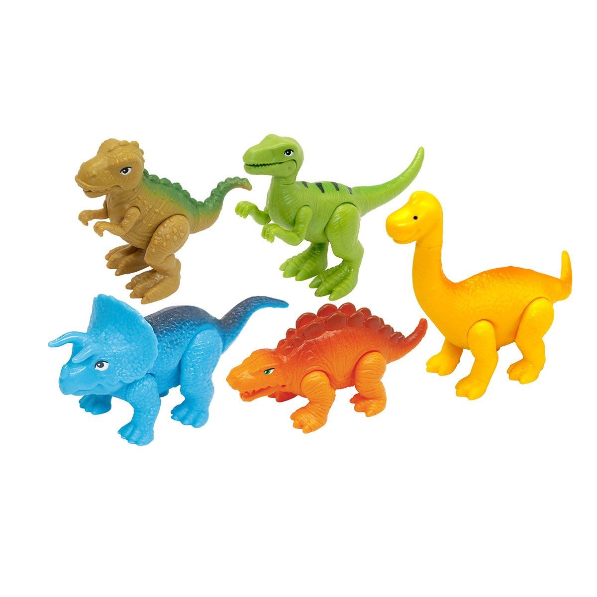 Набор игрушек Kiddieland Динозавры, 5 видов