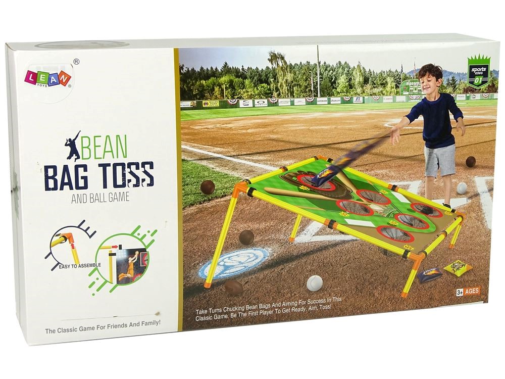Интерактивная игра Lean Toys метание и прицеливание доской, Бейсбол