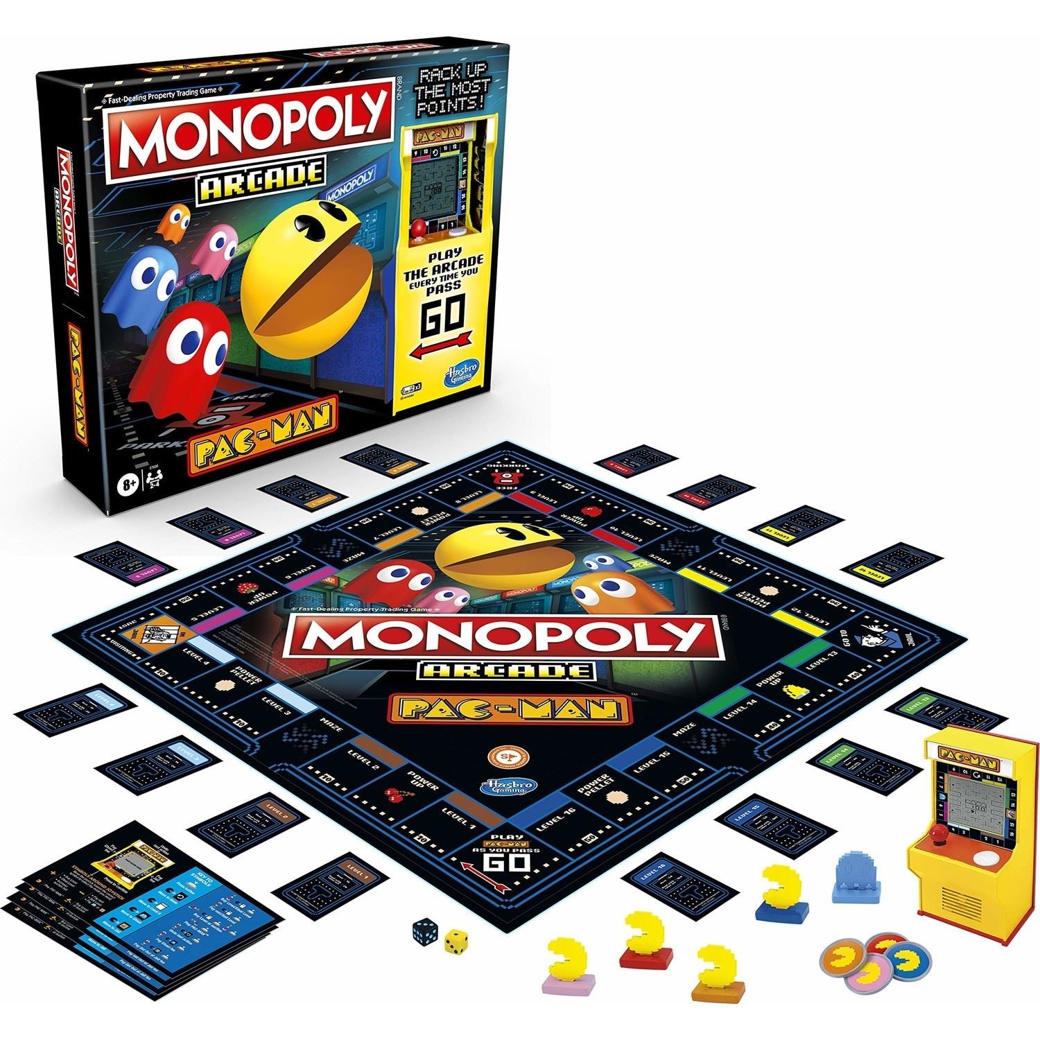 Joc de societate Hasbro Monopoly Arcade Pac-Man